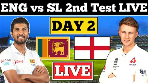 England vs Sri Lanka LIVE: Second Test, day one, Lord's .